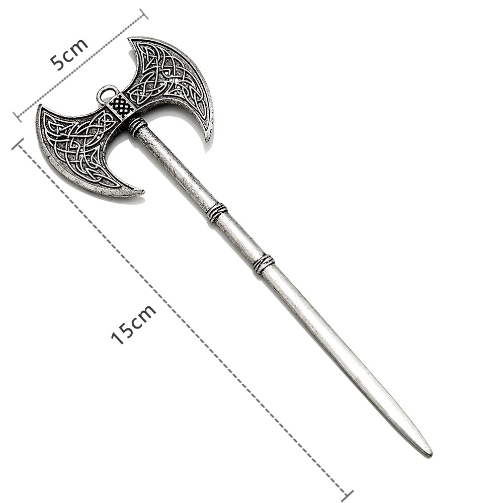 Épingle à cheveux hache Viking