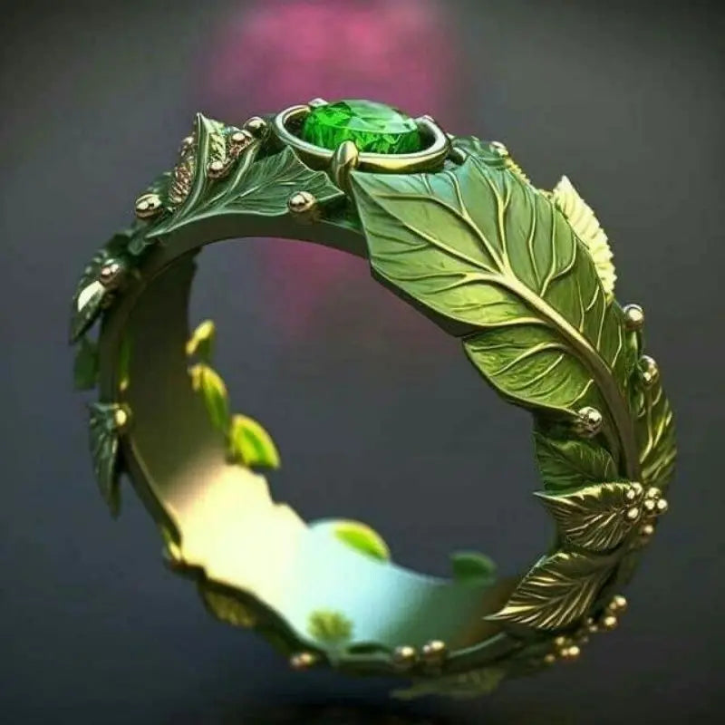 La bague feuille
