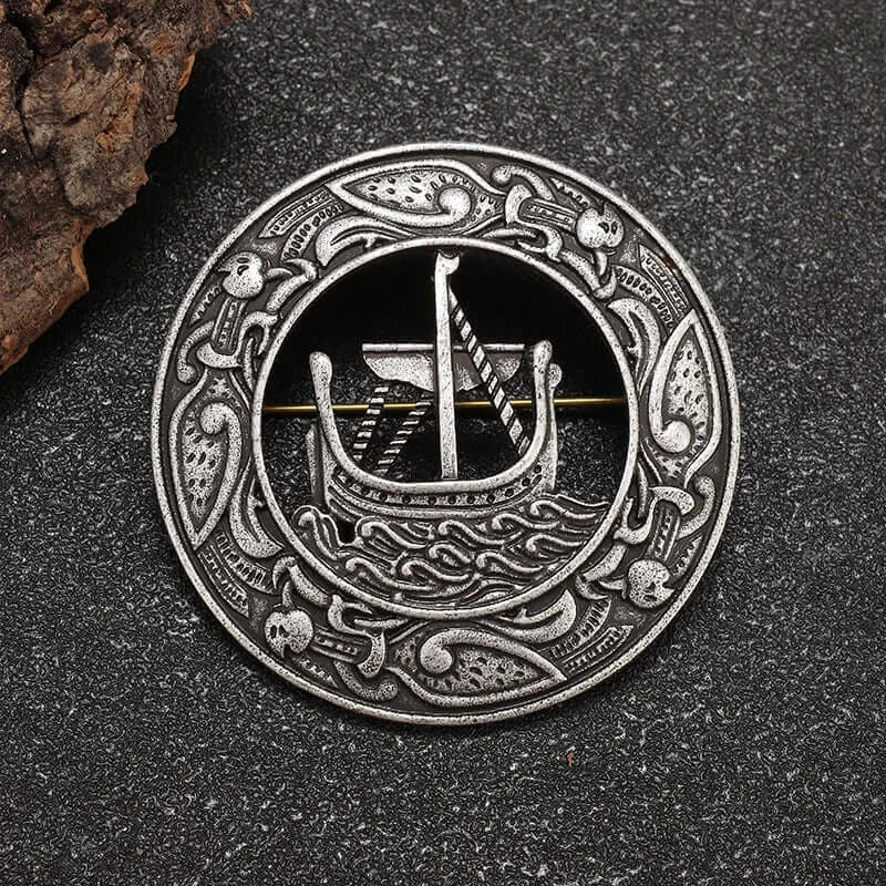 Broche drakkar