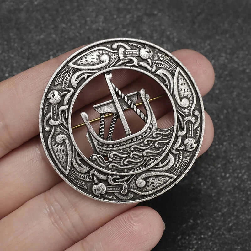 Broche drakkar