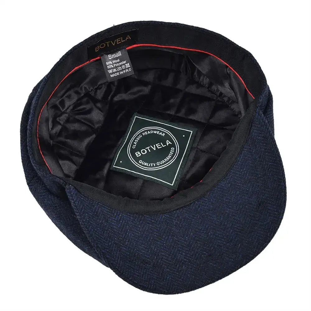 Casquette Gavroche tweed