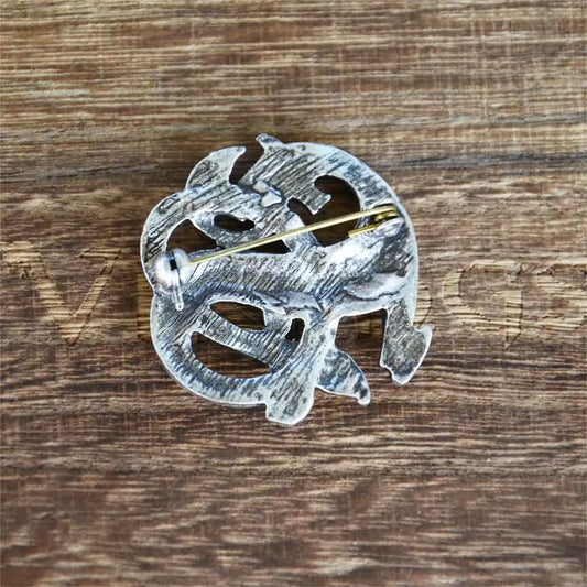Broche dragon vintage