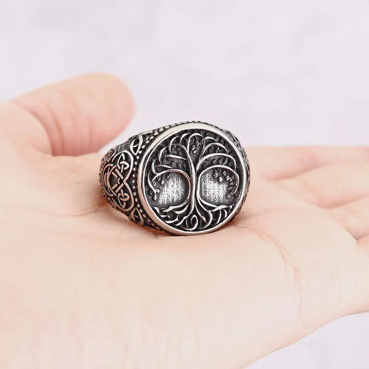 Chevalière celtique de l'arbre de vie