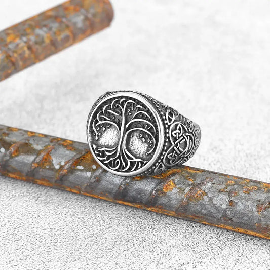 Chevalière celtique de l'arbre de vie