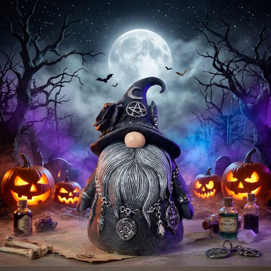 Gnome sorcier gothique