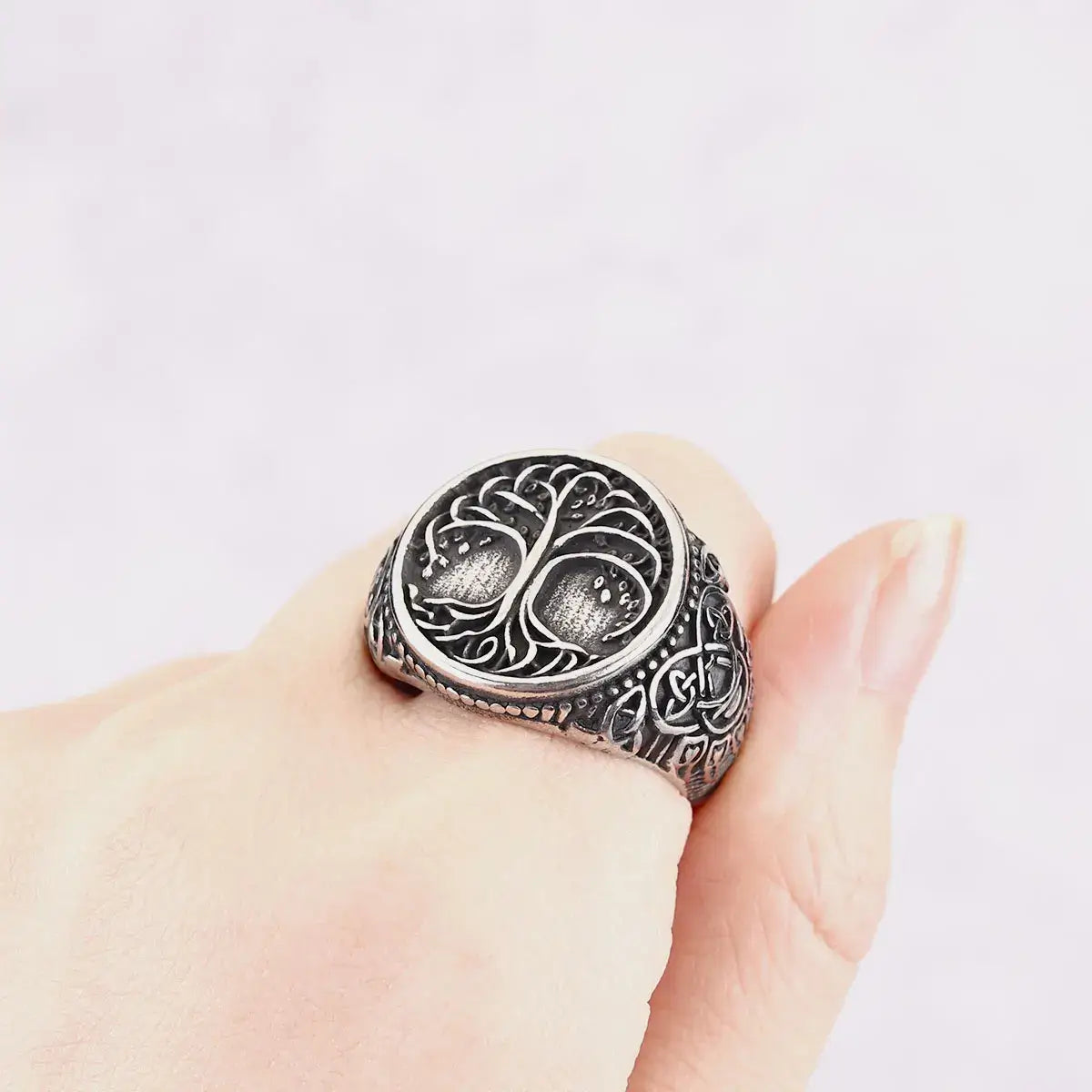 Chevalière celtique de l'arbre de vie