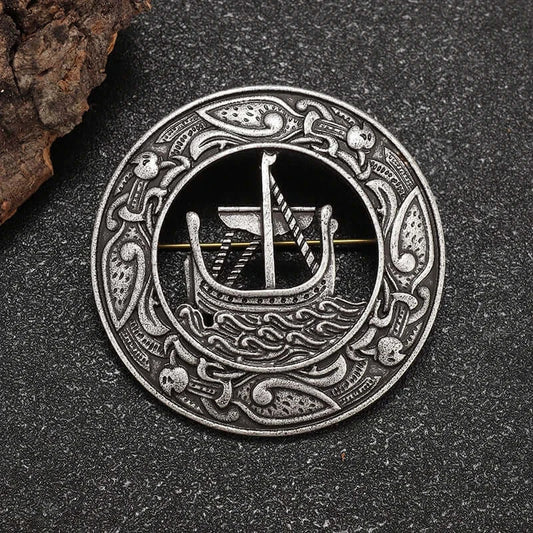 Broche drakkar