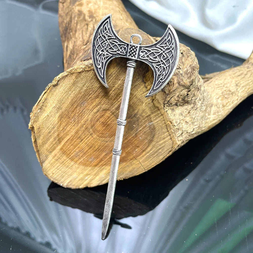Épingle à cheveux hache Viking